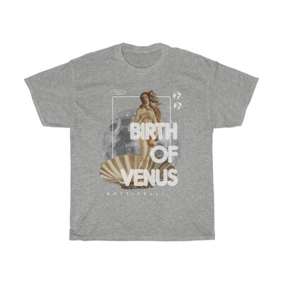 Venus & Moon Shirt Sport Grau