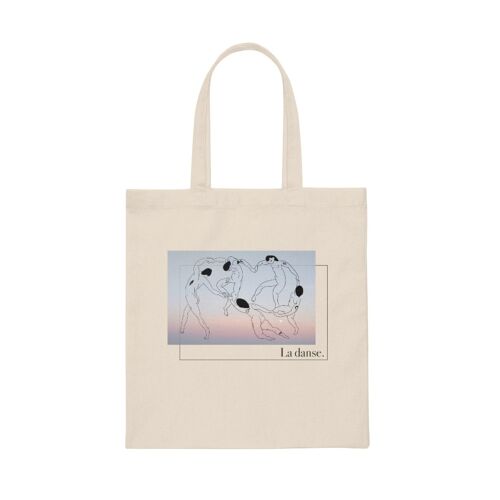 La danse tote bag Tribute to Matisse illustration bag
