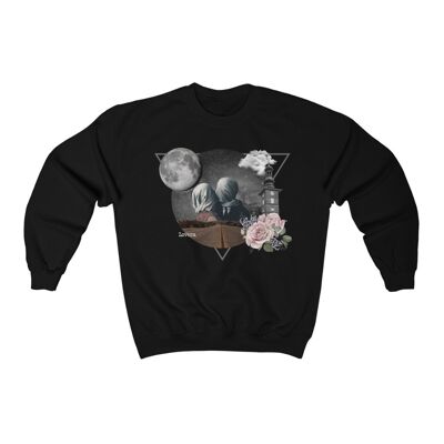 Tribute to Magritte Sweatshirt Black