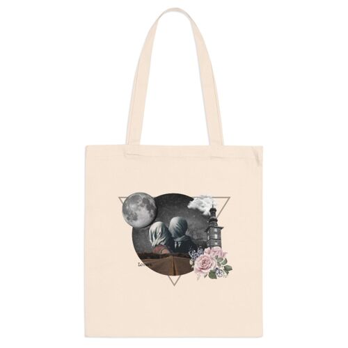 Tribute to Magritte tote bag