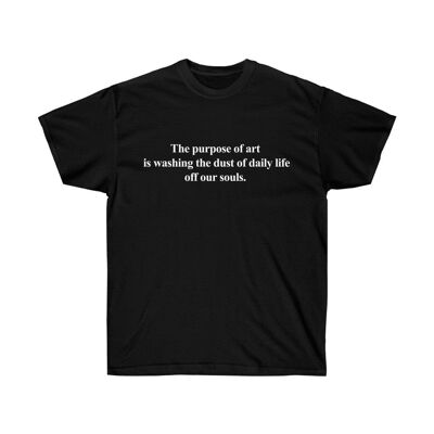 Purpose of Art shirt Black