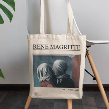 Les amoureux Tote Bag René Magritte 2