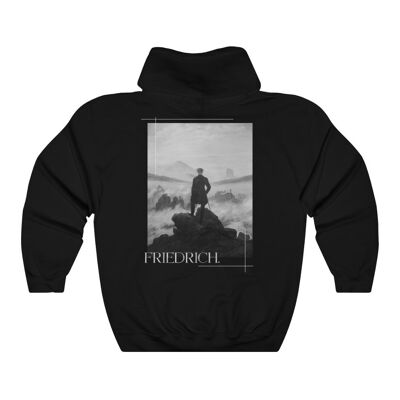 Friedrich Hoodie B&W Special Edition Black