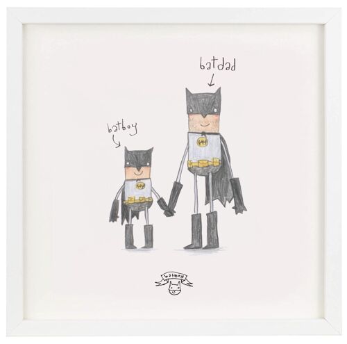 Batboy Batdad - Print