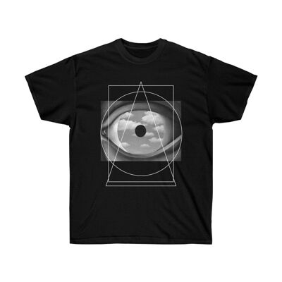 Magritte Geometry Shirt B&W Special edition Black