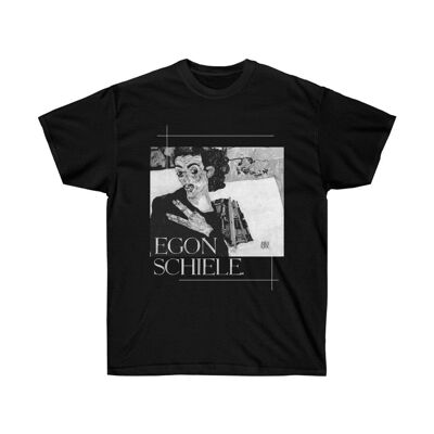 Schiele Hemd B&W Sonderedition Schwarz