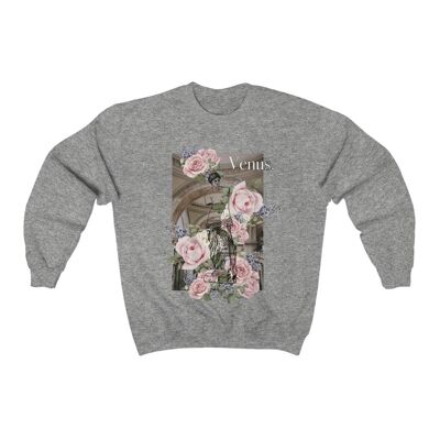 Felpa Venus & Flowers Sport Grey