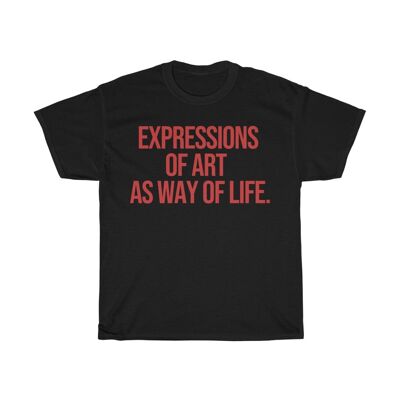 Expressions de l'art comme mode de vie noir