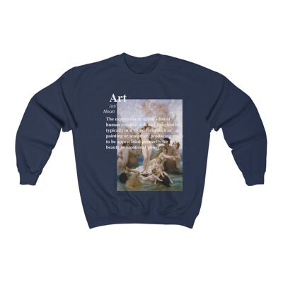 Birth of Venus Shirt William Adolphe Bouguereau Navy