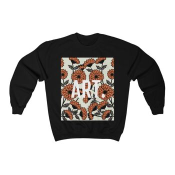 Sweat Art Vintage Noir