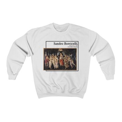 Sweat Botticelli Printemps Blanc