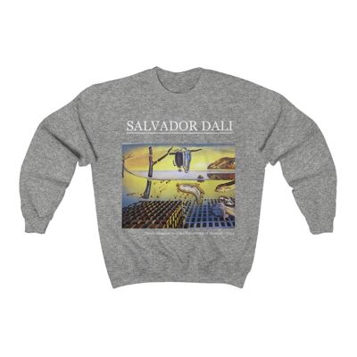 Salvador Dalí sweatshirt The disintegration of the persistence of memory Sport Grey