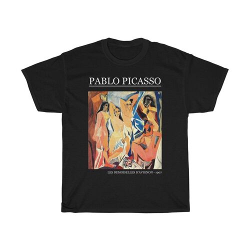 Pablo Picasso Shirt Les demoiselles d'avignon Black