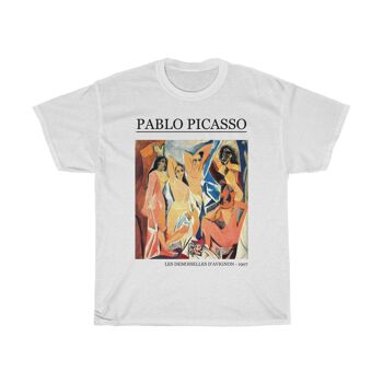 Chemise Pablo Picasso Les demoiselles d'avignon Blanc 1