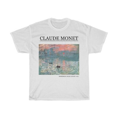 Camicia Claude Monet Soleil Levante White