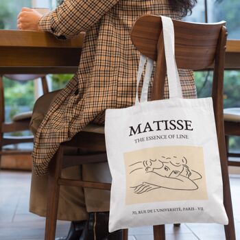Henri Matisse Tote Bag Henri Matisse Tote Bag Henri Matisse Tote Bag Blanche-Neige Noir 2