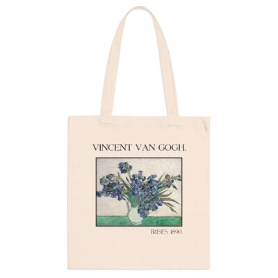 Van Gogh Einkaufstasche Van Gogh Einkaufstasche Van Gogh Einkaufstasche Schwertlilien Natur Natur Natur Schwarz