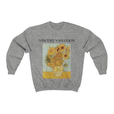 Van Gogh Sweatshirt Van Gogh Sweatshirt Van Gogh Sweatshirt Aesthetic Art Unisex sweatshirt Sport Grey Sport Grey Sport Grey Black