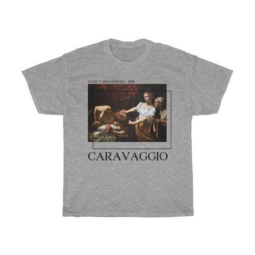 Caravaggio Shirt Caravaggio Shirt Judith and Holofernes Sport Grey Sport Grey Black