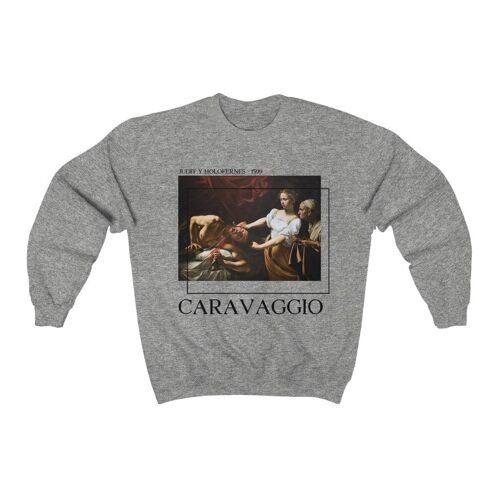 Caravaggio Sweatshirt Caravaggio Sweatshirt  Sport Grey Sport Grey Black