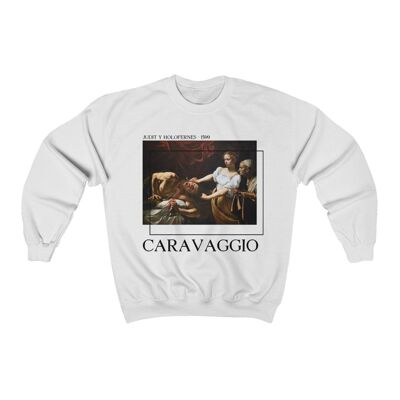 Caravaggio Sweatshirt Caravaggio Sweatshirt White White Black
