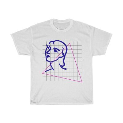 Omaggio a Matisse Camicia Omaggio a Matisse Camicia Geometrico Psichedelico Arte astratta abbigliamento Bianco Bianco Nero