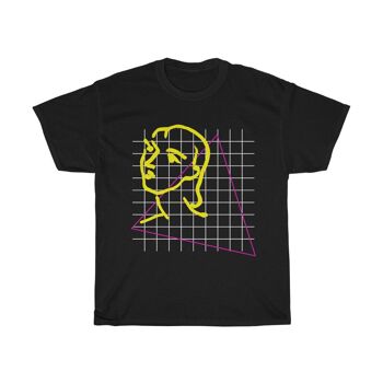 Hommage à Matisse chemise Hommage à Matisse chemise géométrique psychédélique abstrait Art vêtements noir noir noir 1