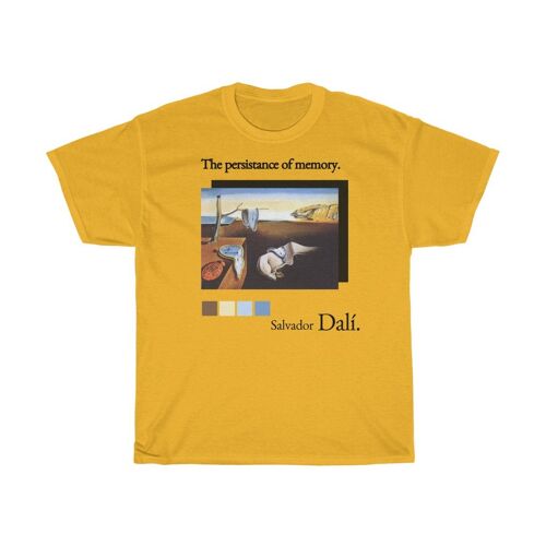 Salvador Dalí Shirt Salvador Dalí Shirt  Gold Gold Black