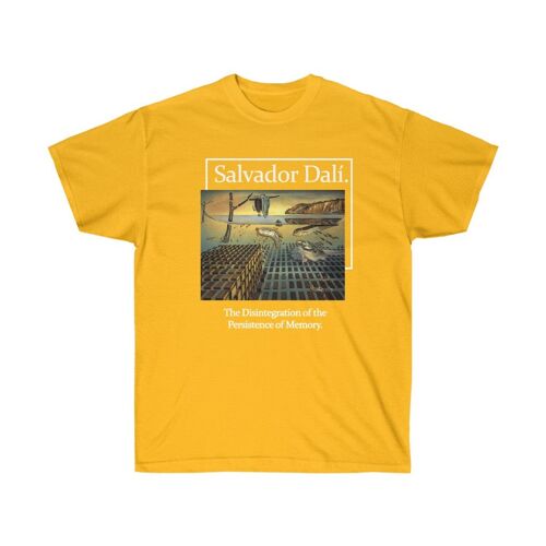 Salvador Dalí Shirt Gold  Black