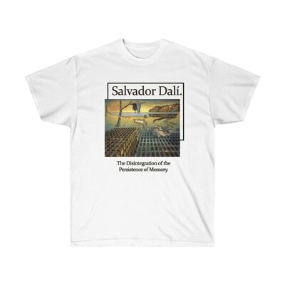 Salvador Dali Shirt White Black