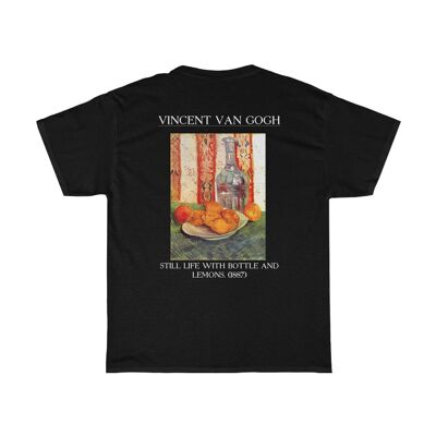 Van Gogh Shirt Aesthetic Art Clothing Black Black