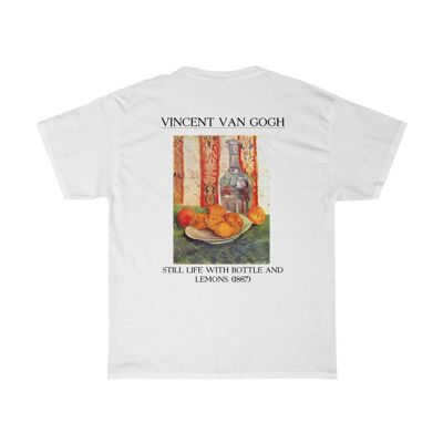 Camicia Van Gogh Arte Estetica Abbigliamento Bianco Nero