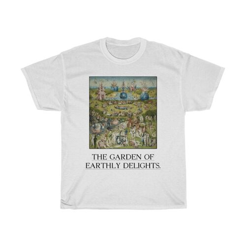 Hieronymus Bosch Shirt Unisex the garden of earthly delights Art clothes White Black