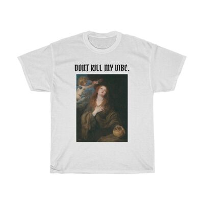 Dont kill my vibe Anton Van Dyck Shirt Bianco Nero