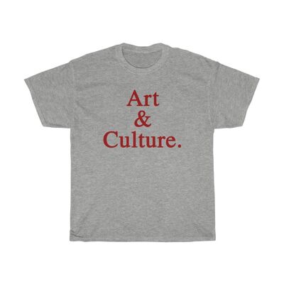 Art & Culture Shirt Sport Grau Schwarz