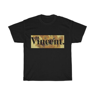 Vincent Van Gogh Shirt Unisex ästhetische Kunst T-Shirt Schwarz Schwarz