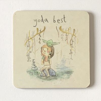 Yoda best - coaster