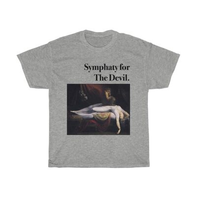 The Nightmare Shirt Henry Fuseli Unisex Aesthetic Art Shirt Sport Grey Black