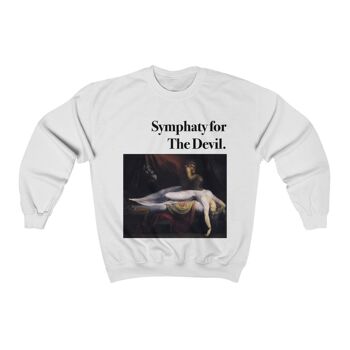 Sweat Henry Fuseli Le cauchemar Blanc Noir