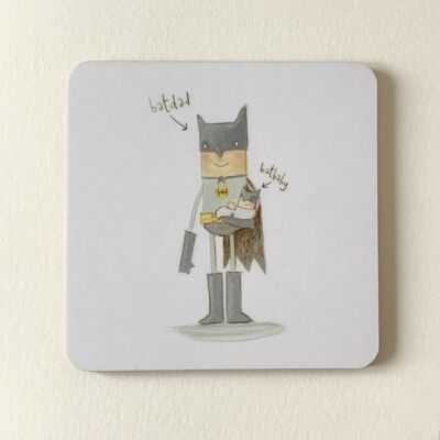 Batbaby Batdad - posavasos