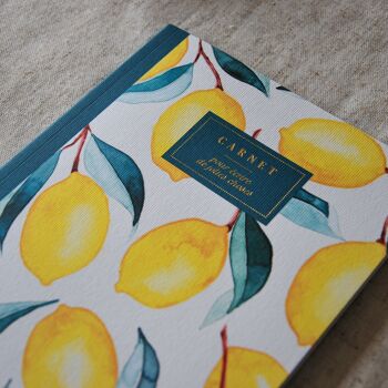 Papeterie Carnet A5 -  Les Citrons 2