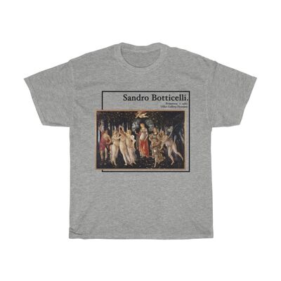 Sandro Botticelli Shirt Spring Sport Grau Schwarz