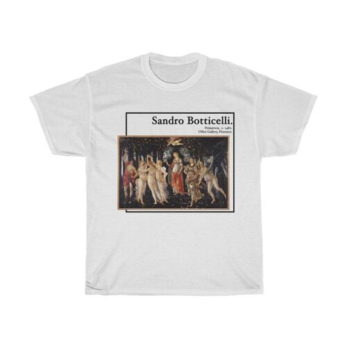 Sandro Botticelli Shirt Spring White  Black