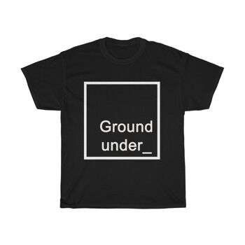 Ground Under Chemise unisexe Techno Clothing Noir Noir 1