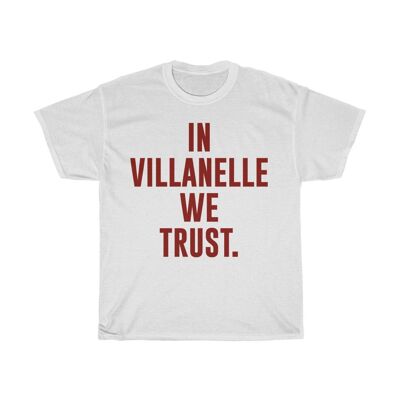 Killing Eve Shirt Villanelle White  Black