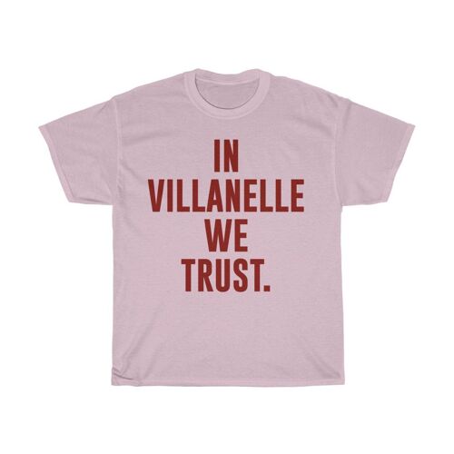 Killing Eve Shirt Villanelle Light Pink  Black