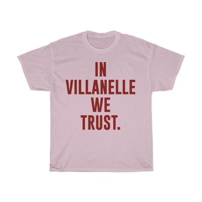 Camicia Killing Eve Villanelle rosa chiaro nero