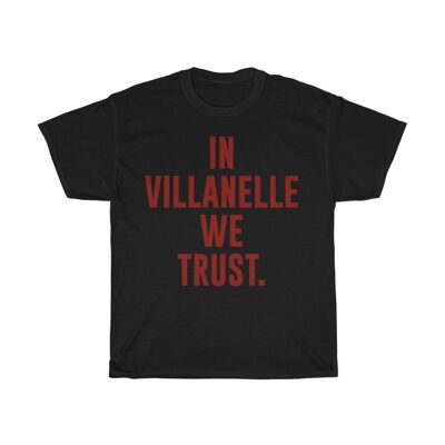Killing Eve Shirt Villanelle Black  Black