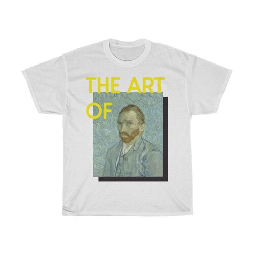 Van gogh shirt The art of White  Black