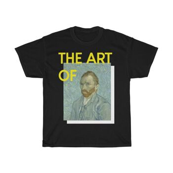 Chemise Van Gogh L'art du Noir Noir 1